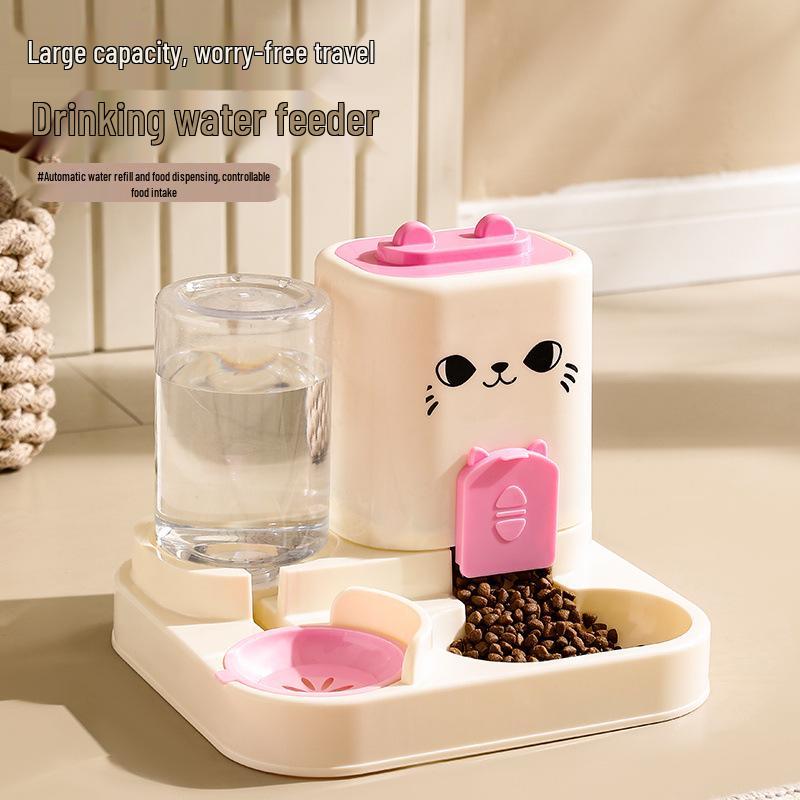 Universal Pet Bowl & Water Dispenser for Cats and Dogs