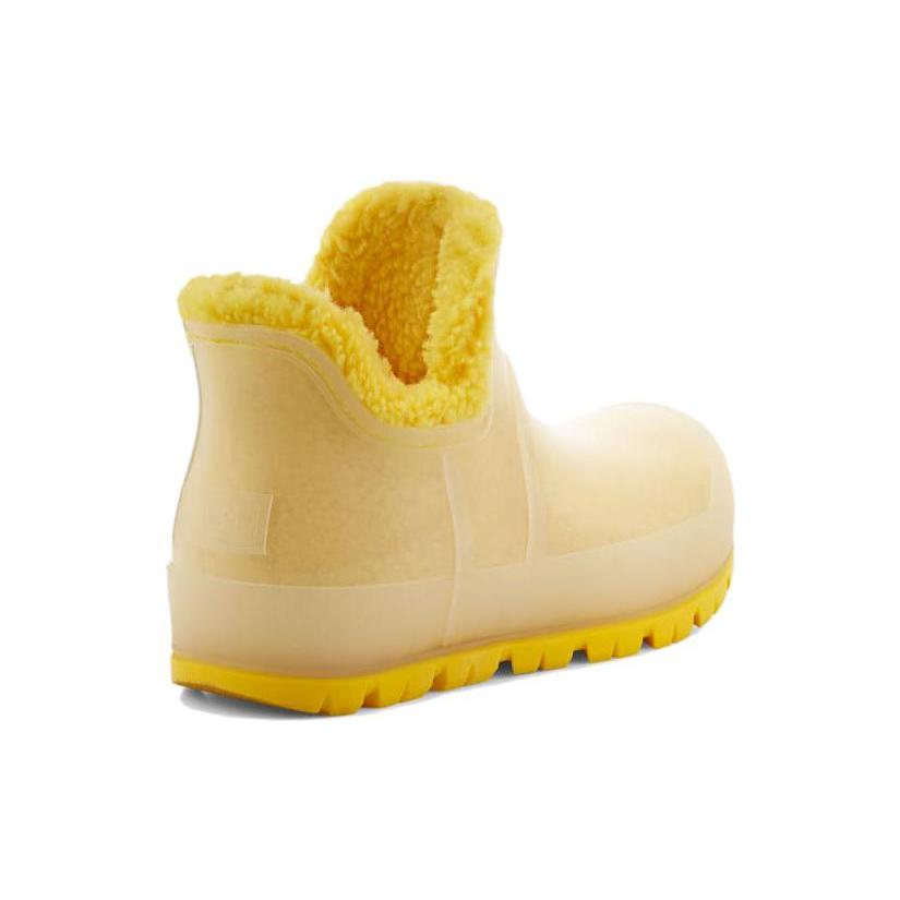 New UGG Raincloud Clear Boot 'Canary' Women's 1132070-CAN