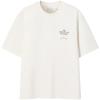 Herren lockeres Baumwoll-Kurzarm-T-Shirt
