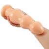 Extra Large Beaded Anal Plug with Rolling Jewel - Erotic Massage Toy for Men & Women