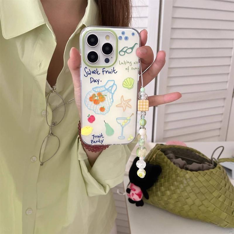 Graffiti Tomato Fruit Xiaomi 15Ultra Mobile Phone Case 14/13 New CIVI5pro Lanyard 12/11 Niche