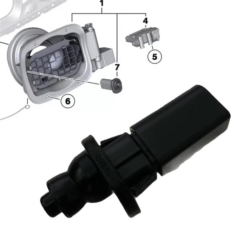 For BMW 3 Series F30 F31 F32 F33 Car Fuel Filler Door Flap Stop Buffer Ejector Spring Replacement Part- 51177284741 nero