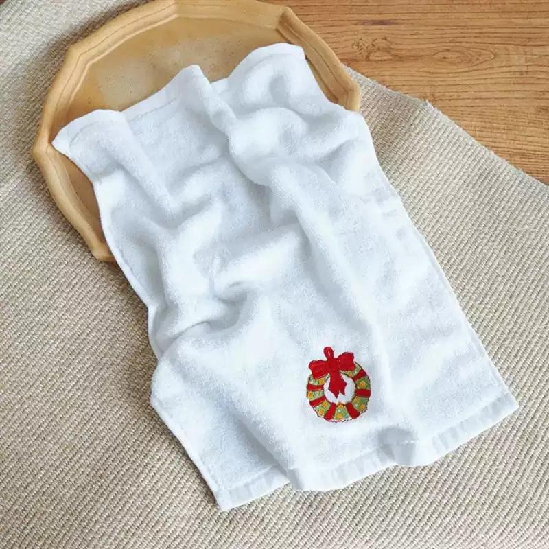 Holiday Gift Towel Embroidery Christmas Halloween Kitchen Towel Embroidery