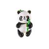Chinese Style Cute Panda Hugging Bamboo Brooch Cartoon Small Animal Corsage