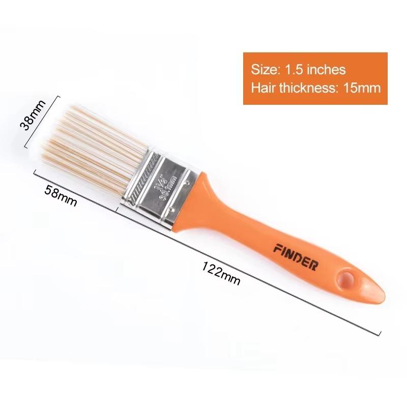 Paint Brushes Wall Paint Brush PET Soft Bristle Durable Cleaning Brush ABS Handle Home Decoration Oil Painting Brush Tools