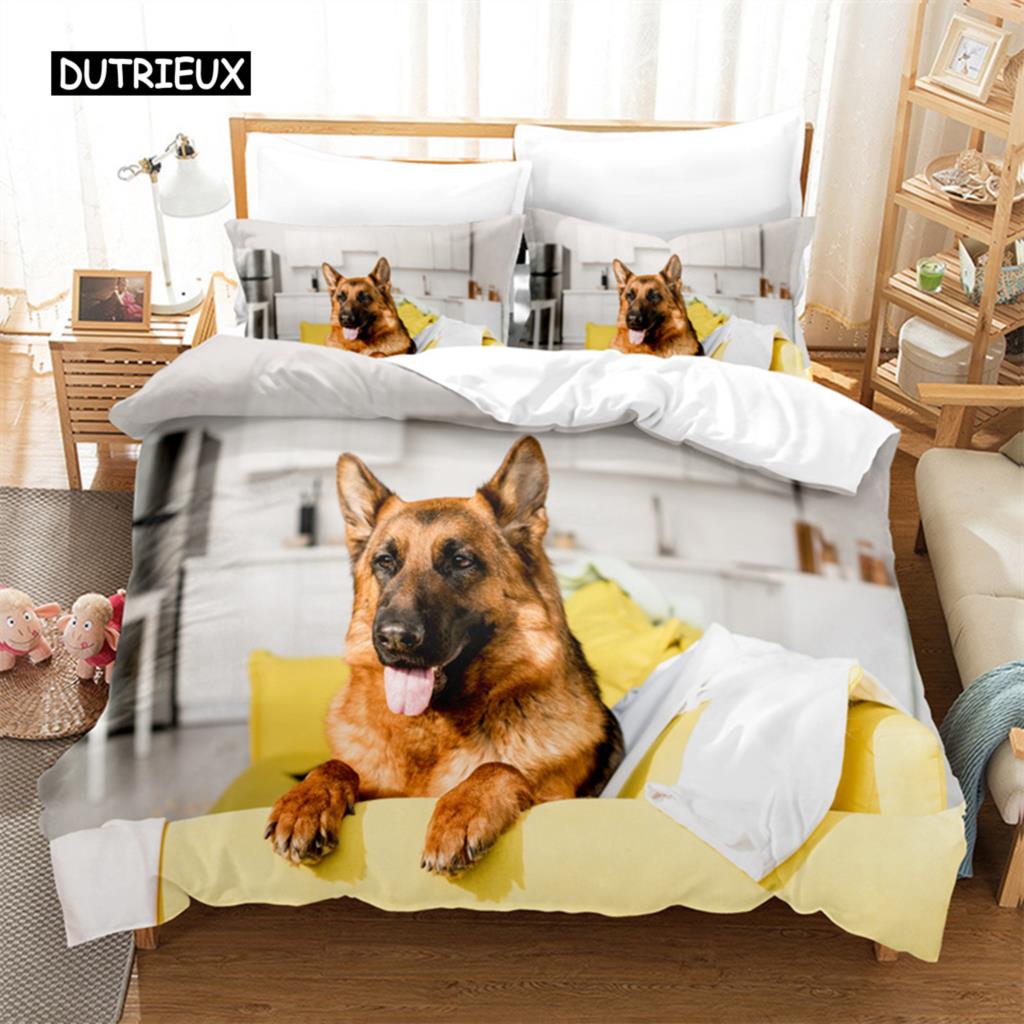 Cat And Dog Bedding Set Duvet Cover Set 3d Bedding Digital Printing Bed Linen Queen Size Bedding Set Fashion Design