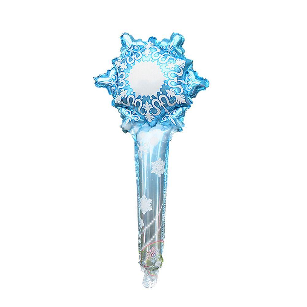 Crystal Ball Christmas Inflatable Stick Cookie House Children's Inflatable Toys Store Decoration