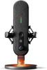 SteelSeries Alias USB Microphone for PC and PS54, Streaming, Gaming, Streamers, Content Creators, Sonar, Audio Software, AI Noise Cancellation, LED