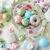 Macaron Christmas Hanging Balls Set Candy Snowflake Xmas Tree Pendants  Party Favors