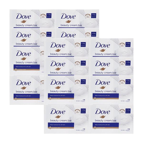 DOVE Soap Beauty Cream Bar 90g x 4 / Facial Soap