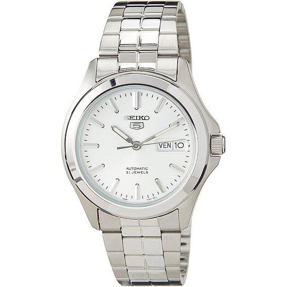 Refurbished Seiko 5 Automatic 21 Jewels SNKK87 SNKK87K1 SNKK87K Men s Watch серебряный