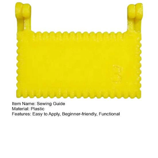 Edge Stitch Guide Edge Stitch Lock And Sewing Gauge Clip-on Sewing Tool Beginner Seam Ruler Stitch Gauge for Quilting Hemming Straight Stitch Lines