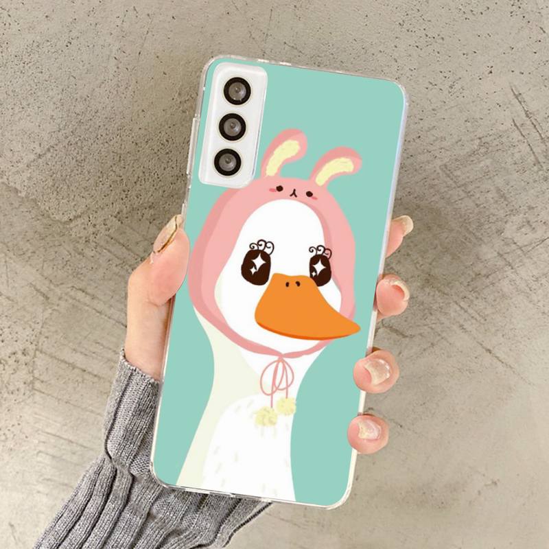 

YNDFCNB чехол для телефона с уткой и гусем для Samsung S21 A10 для Redmi Note 7 9 для Huawei P30Pro Honor 8X 10i Honor 10i or 20i