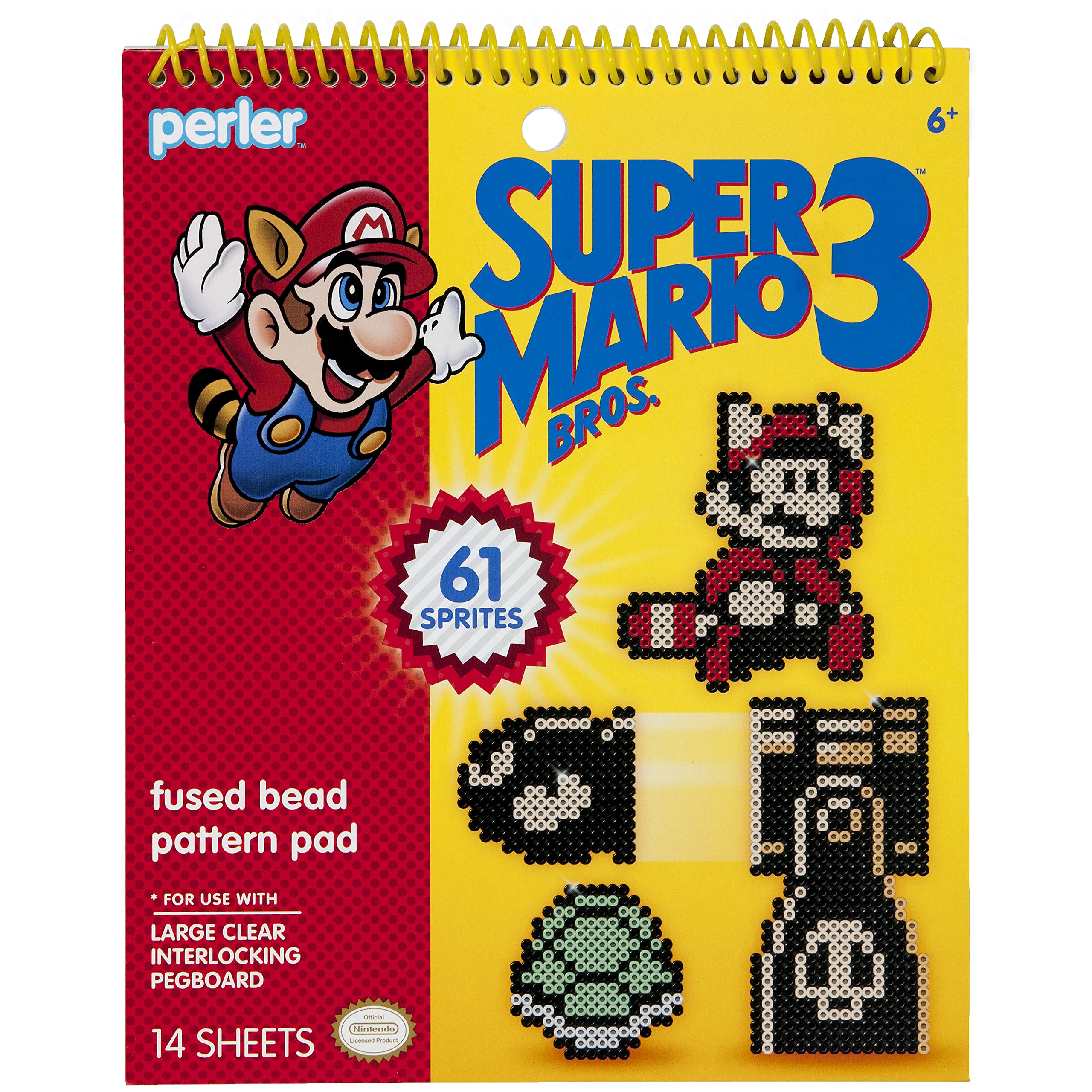 

Perler Super Mario 3 Fused Bead Pattern Mario 3 Bros. Pad-super Bros.