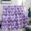Naruto Flannel Blanket Warm Comfortable Print Pattern for Sofa Bed Chair Indoor Travel.-TING