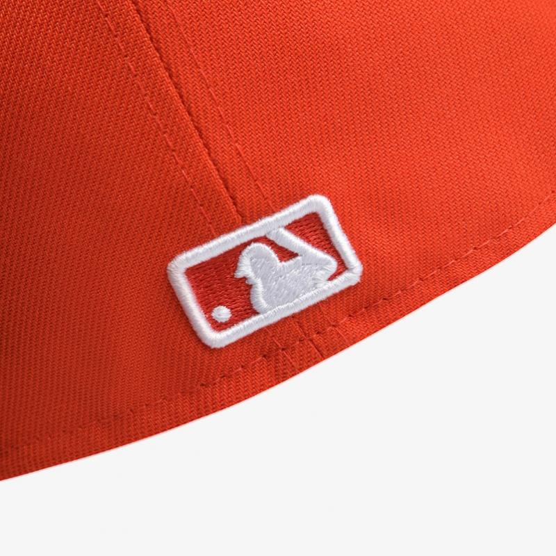 New Era Mlb La Dodgers Fitted Cap Orange 15131703