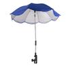 14in Universal Stroller Parasol with UV Protection Adjustable Baby Stroller Umbrella Sapphire Blue (Silver Glue)
