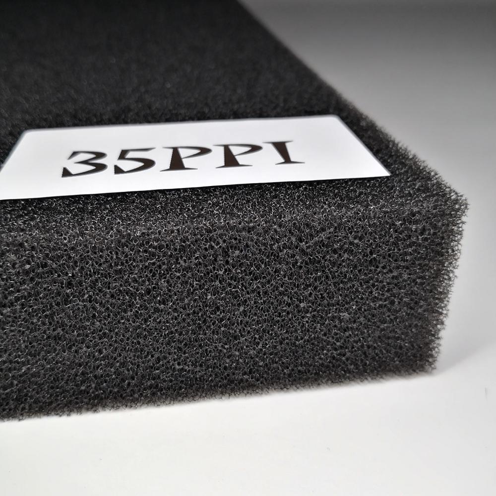 

aquarium accessories Practical Biochemical decoration Cotton Sponge Aquarium Filter Fish Tank Pond Black Foam sponge Tank 50cmx12cmx2cm