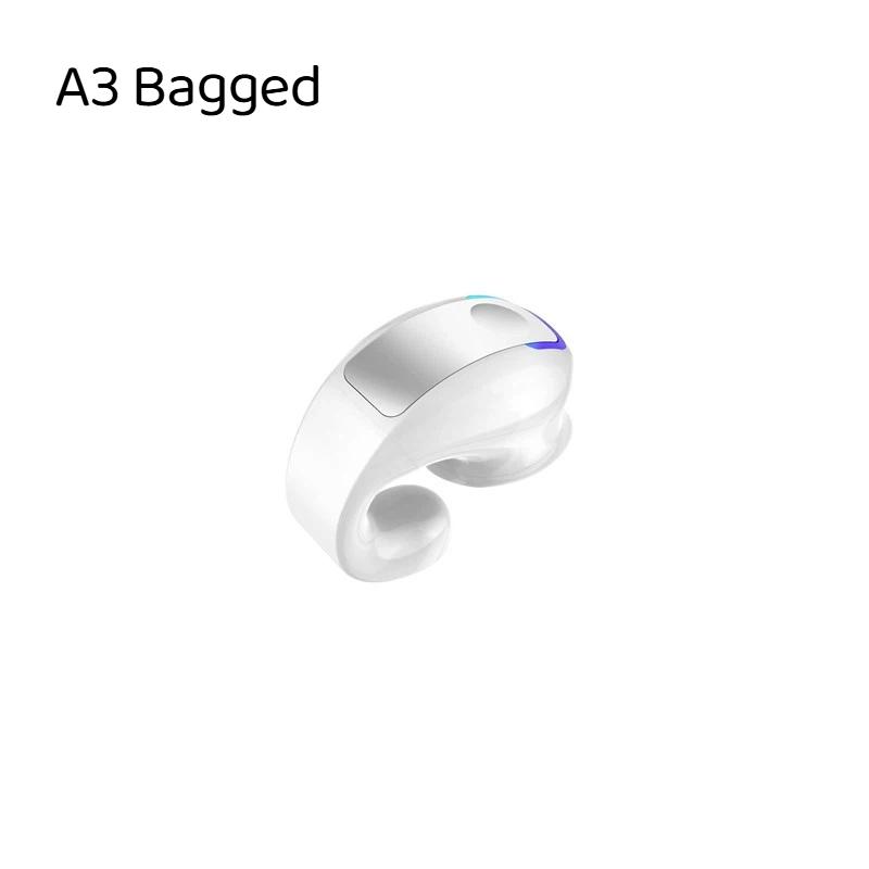 1 Set Bone Conduction 5.3 Wireless Bluetooth Headset Single Ear Clip-on Lightweight Headphone for Daily Use Gifts