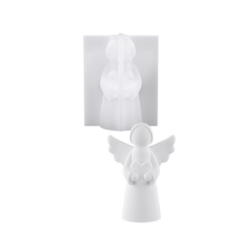 

Angel Wing Silicone Molds for Handmade Candle Soap Home Decoration Multipurpose Silicones Moulds for Epoxy Resin Craft