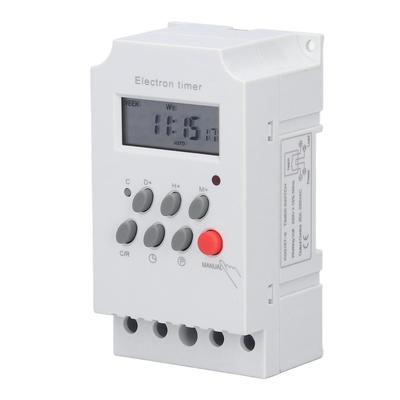 Elektronische Zeitschaltuhr DIN-Schiene LCD Mikrocomputer Elektronischer Intelligenter Controller KG316TII(AC 220V