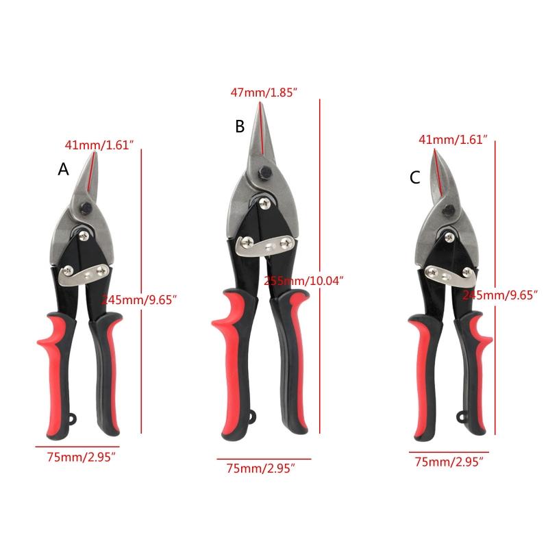 Multifunction Heavy Duty Scissors Electrician Scissors for Cr-V Steel Portable Utility Scissor Left /Right/Straight Scis
