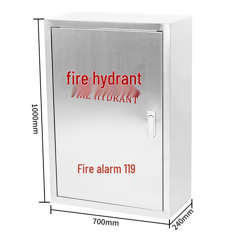 WEZHO Indoor/Outdoor Stainless Steel Fire Cabinet
