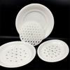 Large Melamine Round Draining Dumpling Plate