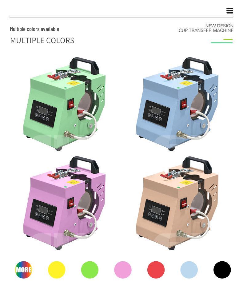 AUPLEX Handheld Mini Heat Press for Ceramic Mugs - DIY Sublimation Cup Machine