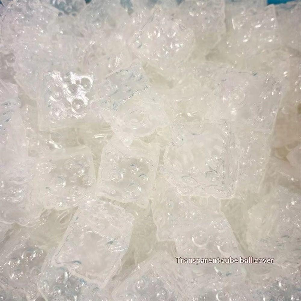 Transparent DIY Empty Ball Skin Cheese Handmade Ball Skin Creative DIY Pressure Ball Kit  Kids Toy