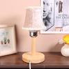 1Pc Retro Lampshade Fabric Solid Color Chandelier Cloth Lampshade Wall Lamp Candle Chandelier Cover Enclosure Accessories