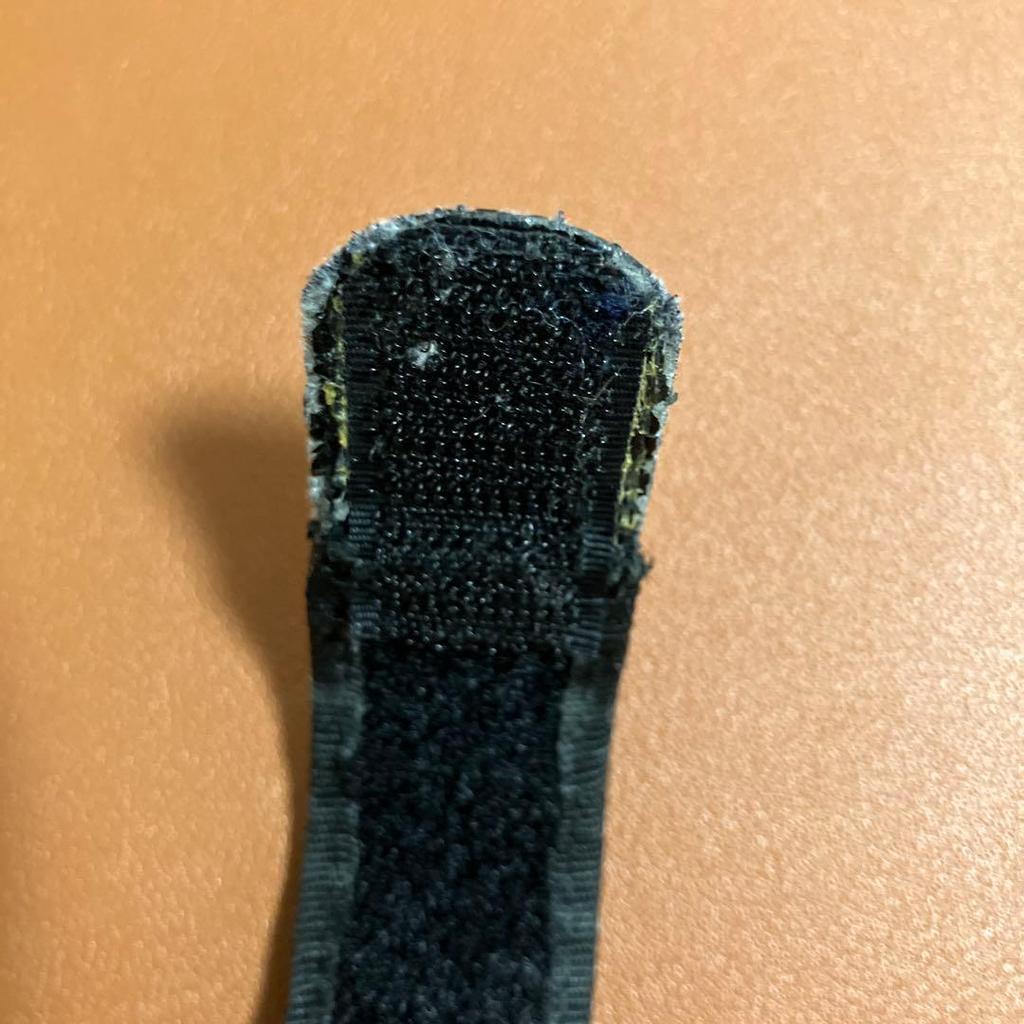 Used LUMINOX genuine nylon strap, black