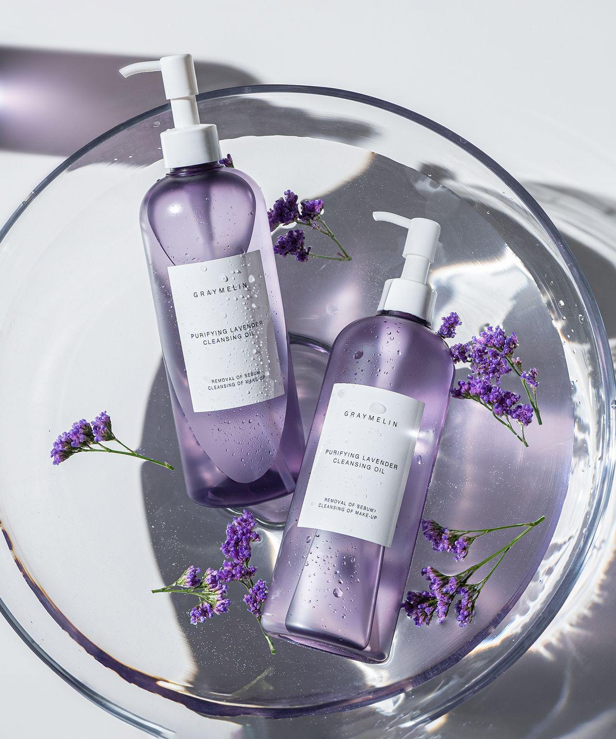 Purifying Lavender Cleansing Oil 400ml 2 bottles