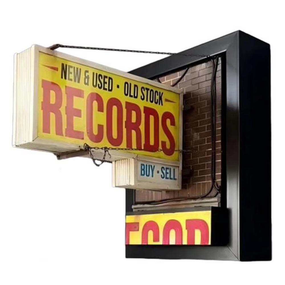 

Креативный антикварный светодиодный настенный светильник, ретро настенный декоративный светильник, настенный светильник для магазина пластинок, спальня Wall Light