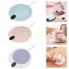 USB Warmer Cup-Pad Gadget Coffee Tea Drink USB Heater Tray Mug Pad Office Gift for Adults with 3 Temperatures