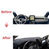 For Renaul Clio V 5 Clio5 BF For Mitsubishi Clot 2018-2025 Dashmat Dashboard Cover Pad DashMat Sunshade Protective Carpet Car