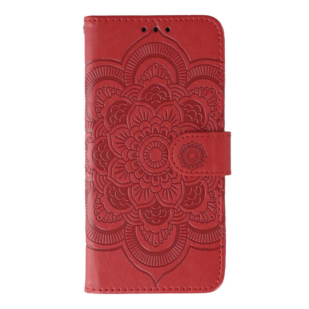 For Xiaomi 14T Case PU Leather Mandala Imprinted Design Wallet Phone Cover