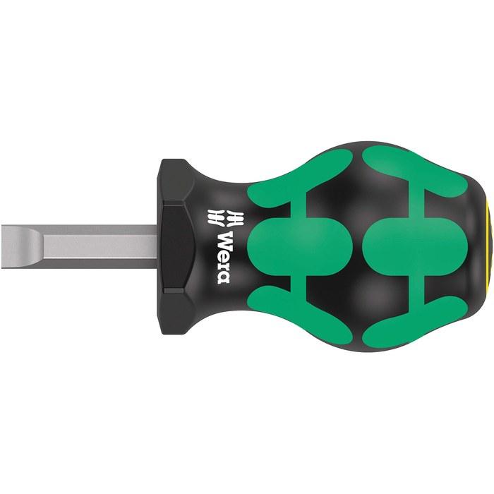 WERA Minus Stabilized Screwdriver Blade Size 8.0mm Shaft Length 24.5mm 008844 Green