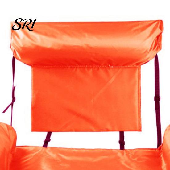 Outdoor Inflatable Lounger Pool Float Chair, Adult Heavy Duty Floats , Floating Water Wide Bed Lounge Chairs, Blow Up Floaties for Summer Fun