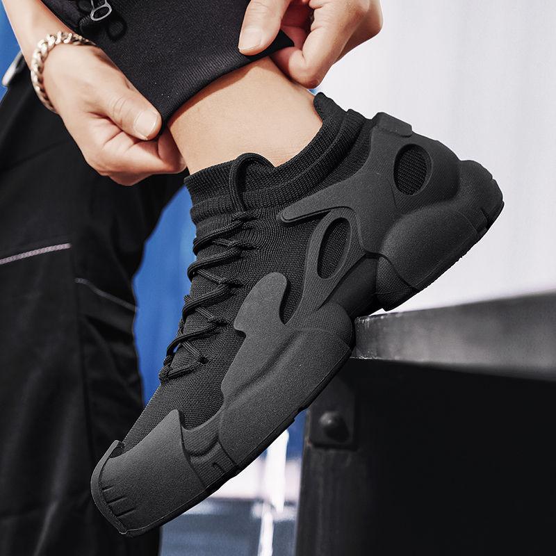 Mesh Upper Breathable Thick Platform Male Sports Shoes Cheap Liquidation Korean Walking Jump Outdoor Light Men's Casual Sneakers