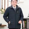 Sports Cotton Coat for Men, Middle-aged Dad, Winter Thickened Jacket, Men's Outdoor Warm Loose Grandpa Cotton Jacket