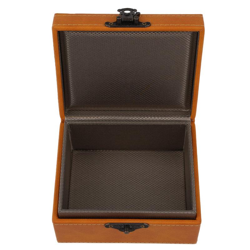 Hot Sale Brand New High Qualiy Car Key Box Anti Theft Blocking Brown Block Signals Pouch Safety Signal Blocker