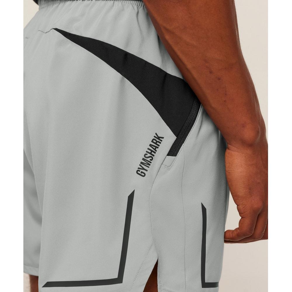 Gymshark Movement Sport 5  Short Smokey Grey A4c7c Gb7r