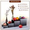 Fruit Plate In Cafeteria Wedding Gift Snack Rack Hotel Cake Rack Tea Break Buffet Rack Stainless Steel 4-6 Pcs Set Dessert Stand