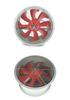 High-temp resistant axial fan: oil & moisture-proof, high-efficiency, large airflow, low noise, energy-saving, all-copper motor.