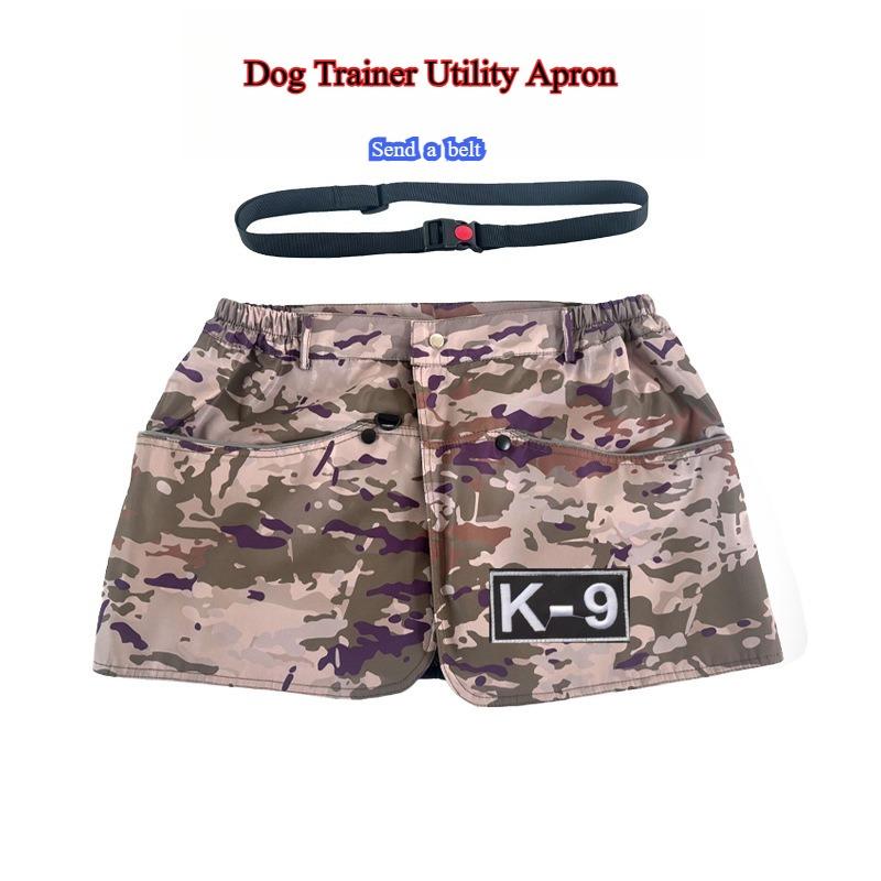 K9 Dog Trainer Apron Vest Tactical Multi-Pocket Scratch Resistant Outdoor Training Equipment Working Dog Training Suit