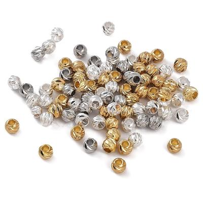 10 stuks koperen batch bloem ronde kraal voor doe-het-zelf sieraden maken ambachtelijke accessoires