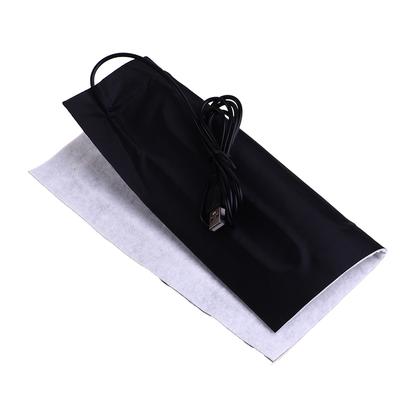 22x22cm 5V USB Podgrzewacz dla zwierząt Mata grzewcza Elektryczna podkładka grzewcza Zimowy ciepły dywanik Podkładka grzewcza z włókna węglowego Ogrzewacz do rąk