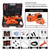 WOKEZ 12V Hydraulic Electric Jack with Inflatable Pump for Small Cars & Off-Road Rescue