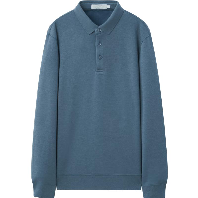 Goldlion Men s Fleece-Lined Thermal Polo Shirt 2XL